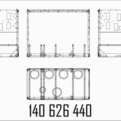 140626440 - GERUEST Z.HYDRAULIC. MODUL S MPD MR OR 4/3/6 DIESEL